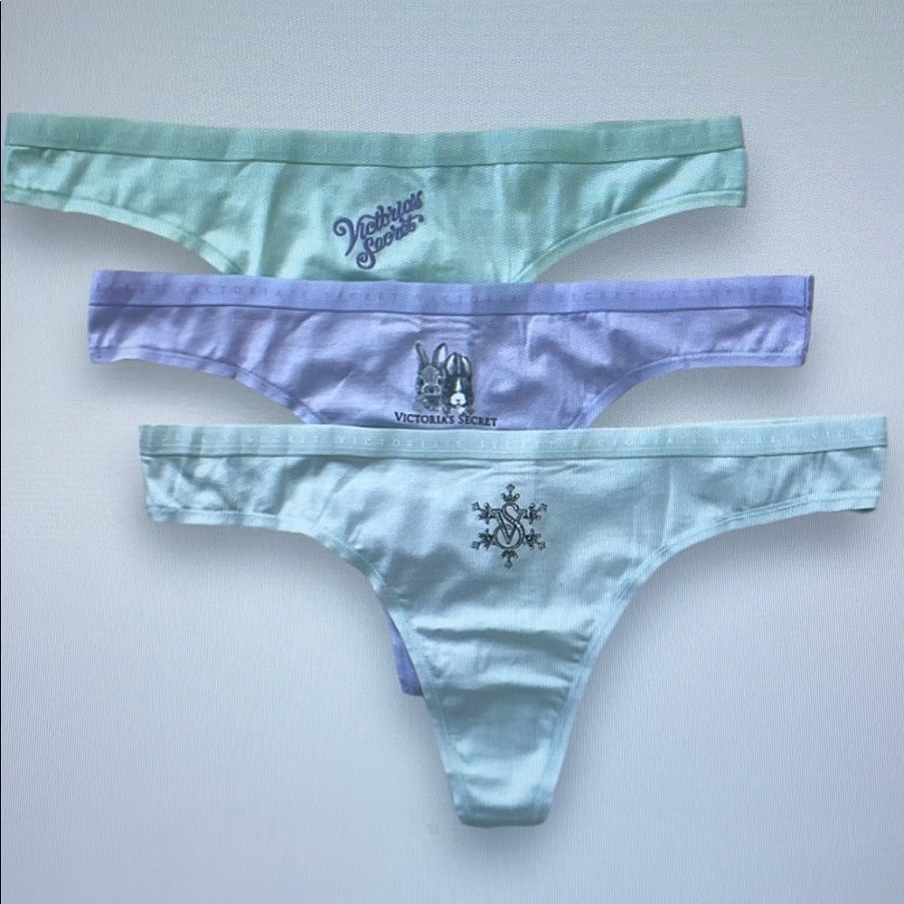Victoria's Secret Kids Pastel Thong Set